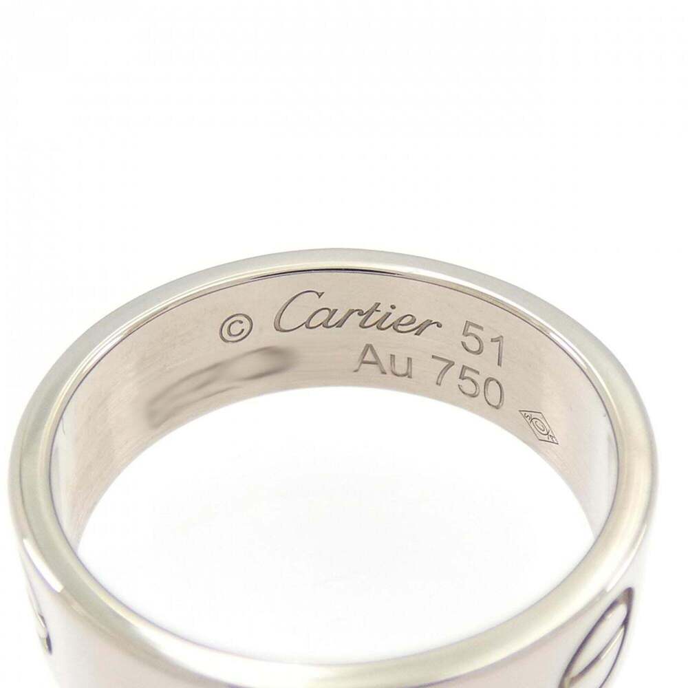 CARTIER Silver Love Ring - Picture 3 of 4